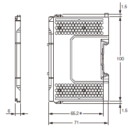 NX-CSG / SL5 / SI / SO Dimensions 7 