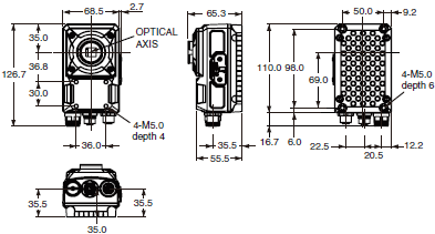 FHV7 Series Dimensions 2 