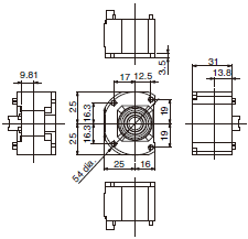FHV7 Series Dimensions 6 