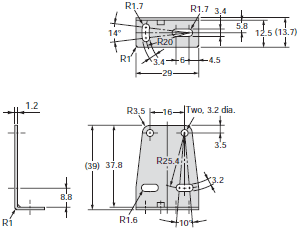 E39-L / -S / -R Dimensions 26 