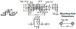 E2S Dimensions 17 Y92E-D1R6_Dim