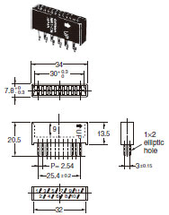 A7PS / A7PH Dimensions 13 A7PS/A7PH_Connectors_Dim2