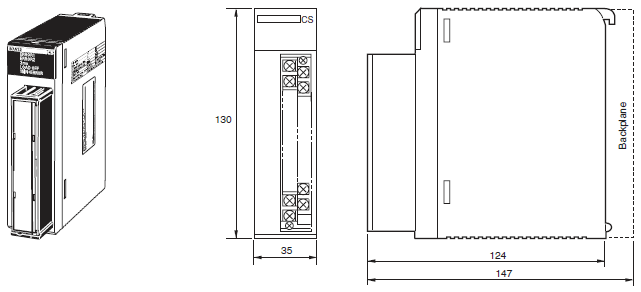 CS1W-B7A Dimensions 2 CS1W-B7A12/02/21/22_Dim