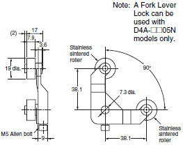 D4A-[]N Dimensions 65 D4A-E30_Dim