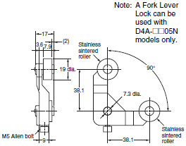 D4A-[]N Dimensions 66 D4A-E20_Dim