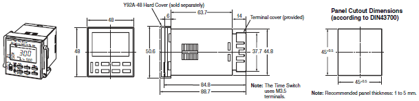 H5F Dimensions 2 H5F-B_Dim