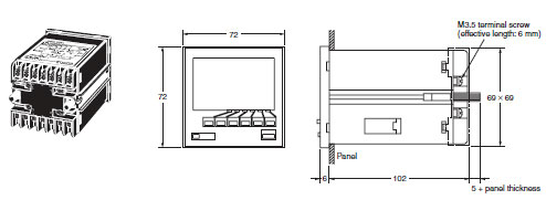 H7BX Dimensions 3 